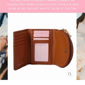 NWT- Poppy and Peonies Wallet